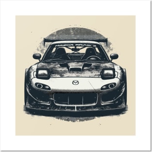 Mazda RX7 Posters and Art